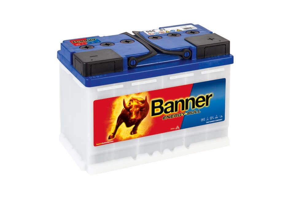 BANNER Energy Batterie 12V 80Ah 95601 Wohnmobil Boot Camping Versorgerbatterie 
