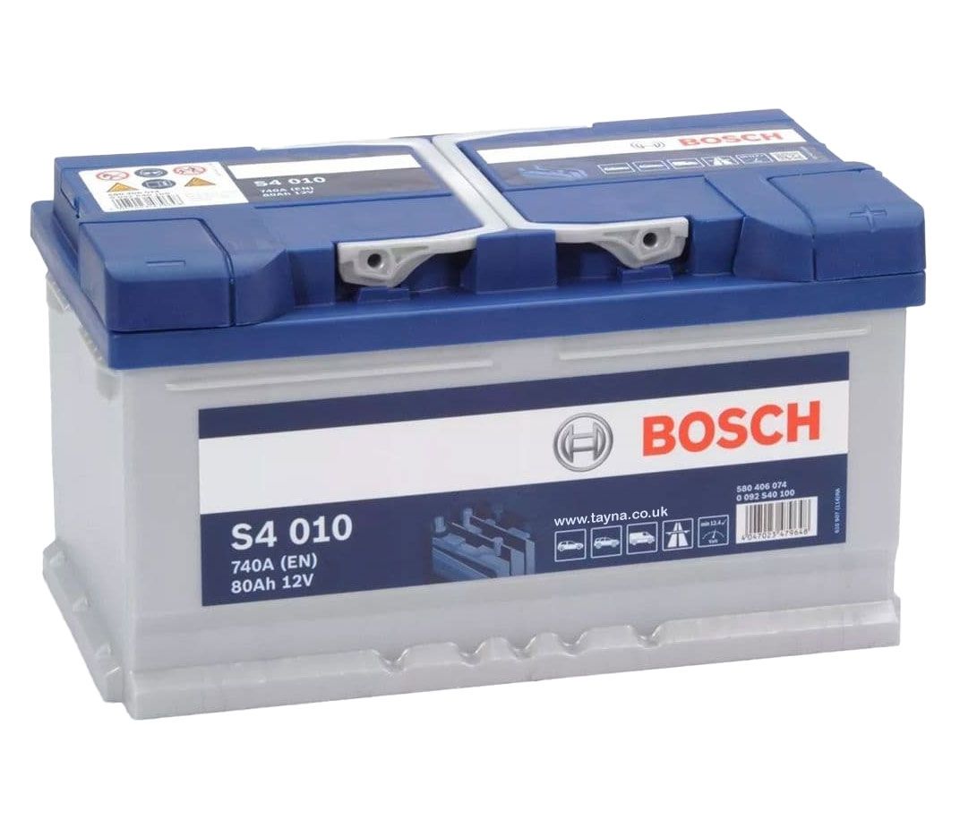 S4 010 Bosch Car Battery 12V 80Ah Type 110 S4010