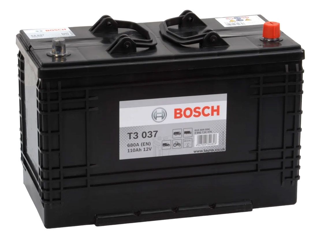 T3035 Bosch 12V 110AH 680A · Batería Gama T3 · Industrial y Maquinaria