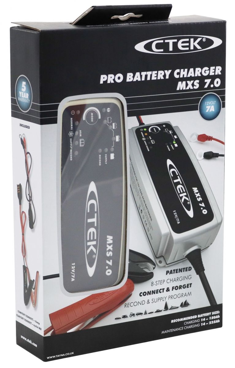 Ctek multi MXS 7.0 12V battery charger 56731