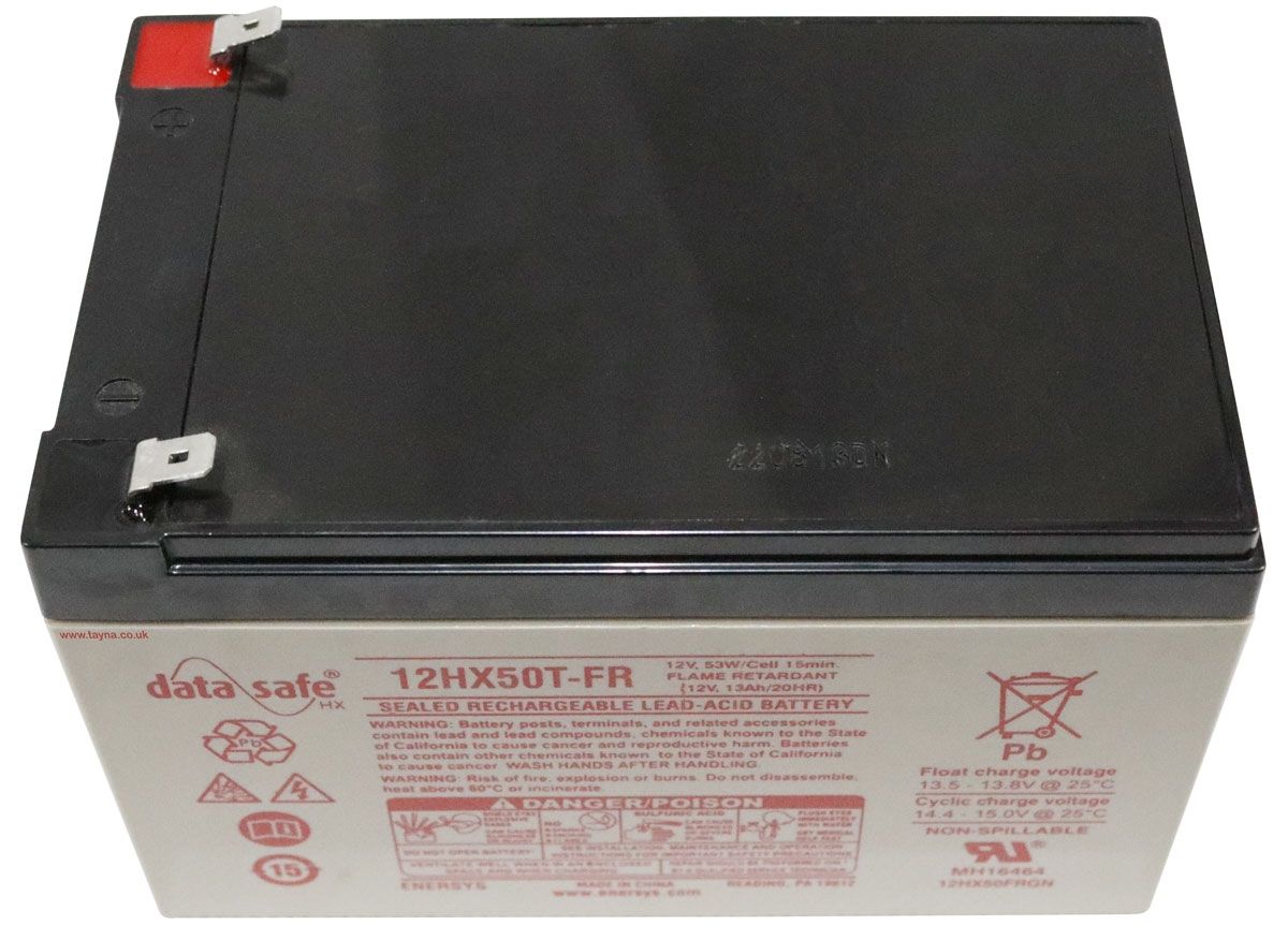 HX50-12 FR EnerSys DataSafe SLA Battery 12v 11Ah (12HX50T-FR)