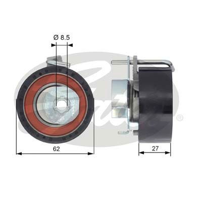 KP15669XS Gates Timing Belt & Water Pump Kit Fits Ford Mazda Volvo
