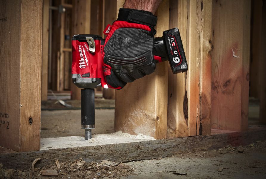 MILWAUKEE M12 FUEL SUB COMPACT 3/8 INCH IMPACT WRENCH - BARE UNIT ...