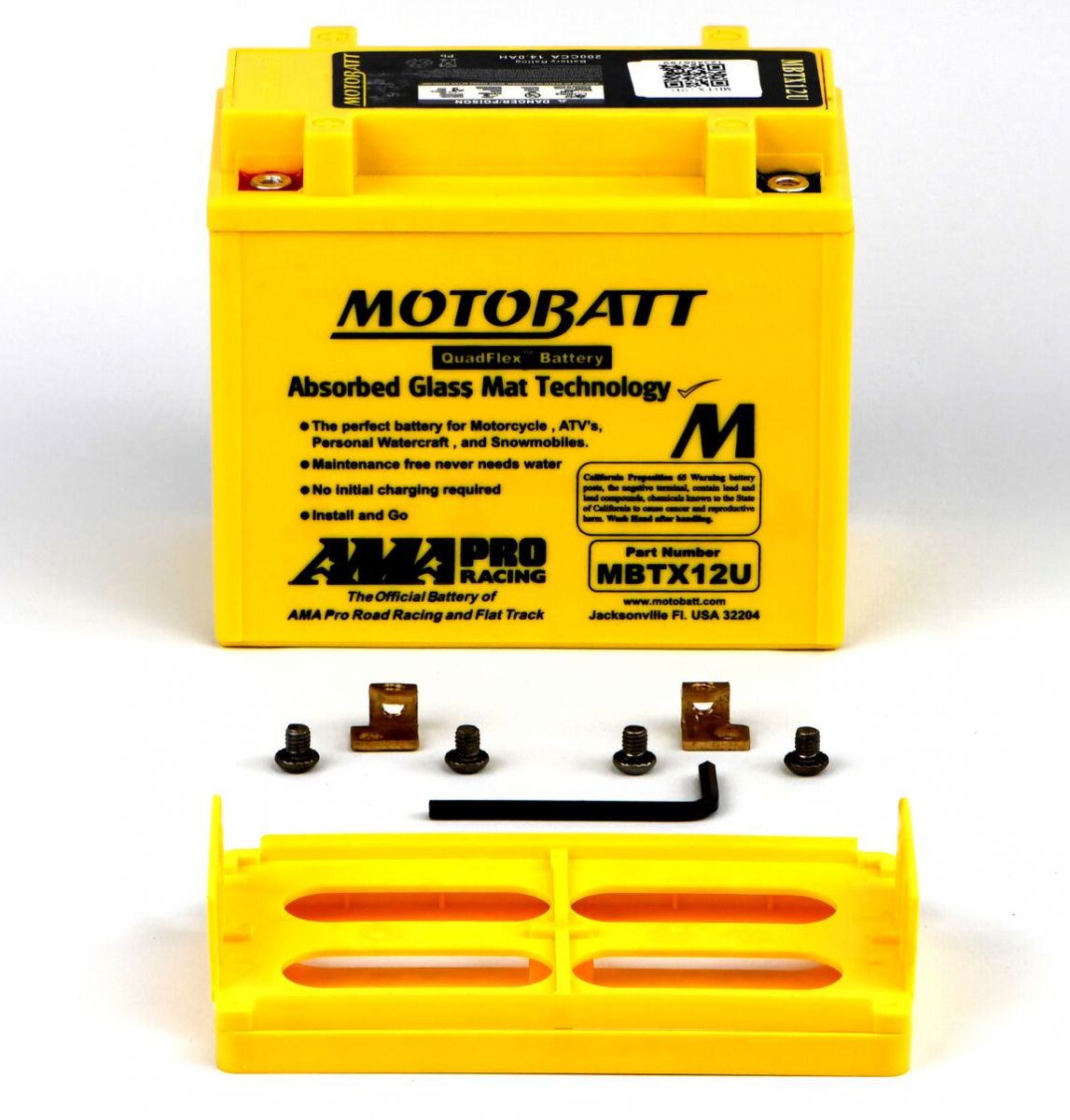 Motobatt batterie moto mbtx12u