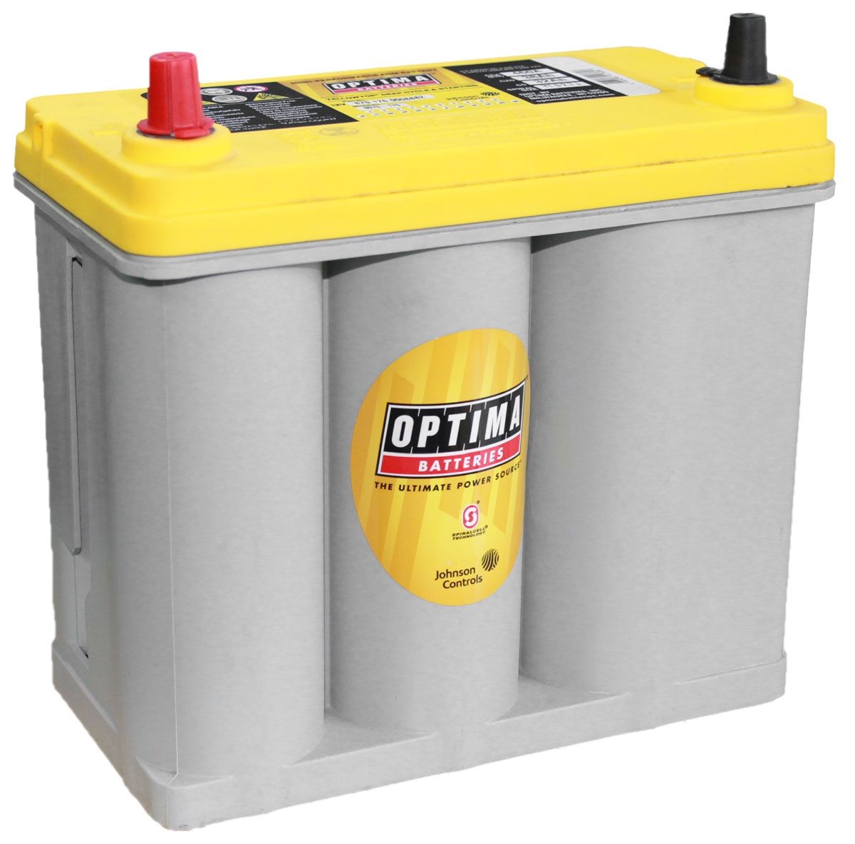 Optima Yellow Top Battery YTS 2.7J (Japanese Terminals) (8070-176) YTS2.7J  AGM
