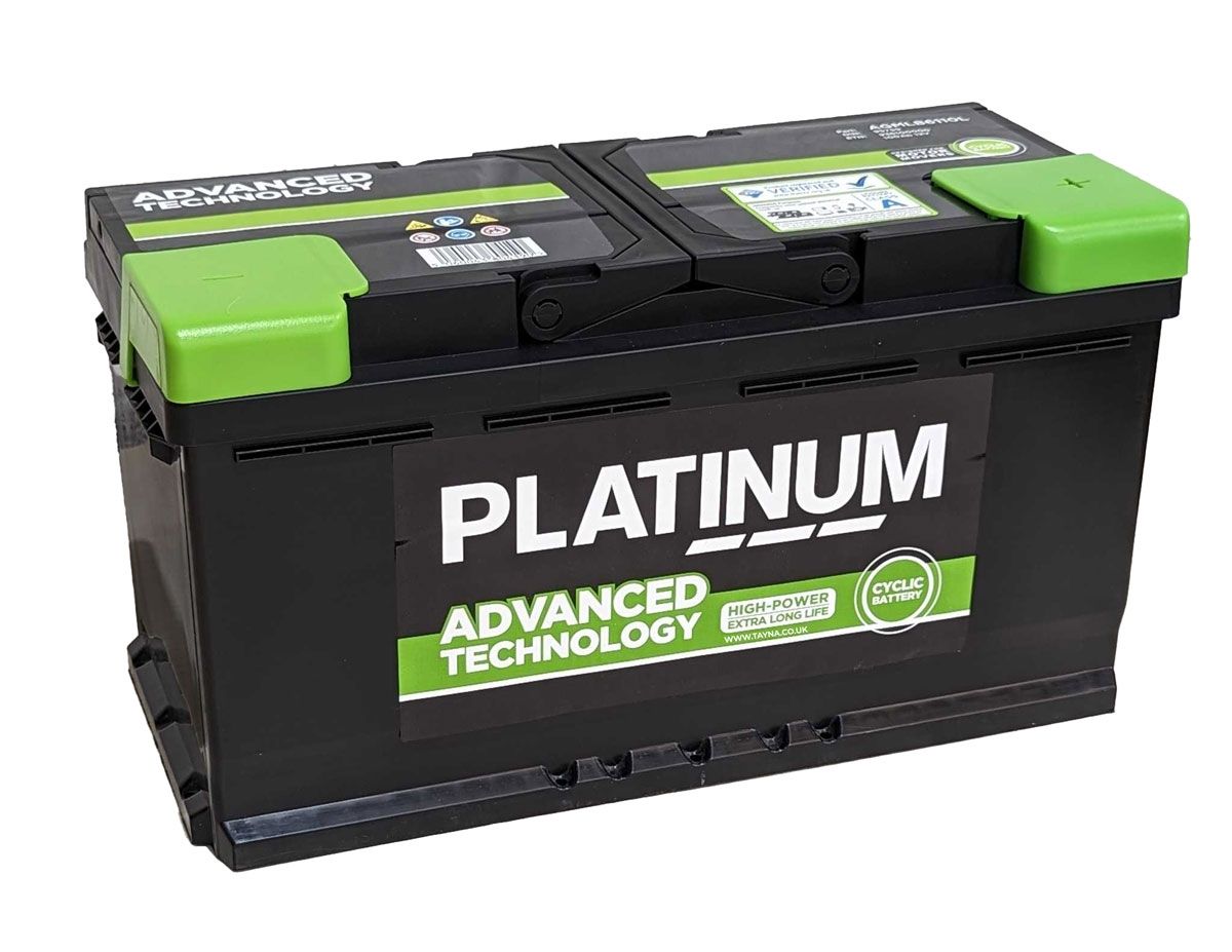 Platinum AGM Plus Leisure Battery 12V 100Ah AGMLB6110L