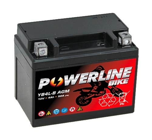 Maintenance-free/Sealed Scooter Accumulator similar to YB5L-B / YT5L-BS GP-PRO GB5L-B 12V 5Ah GEL Starter Battery 