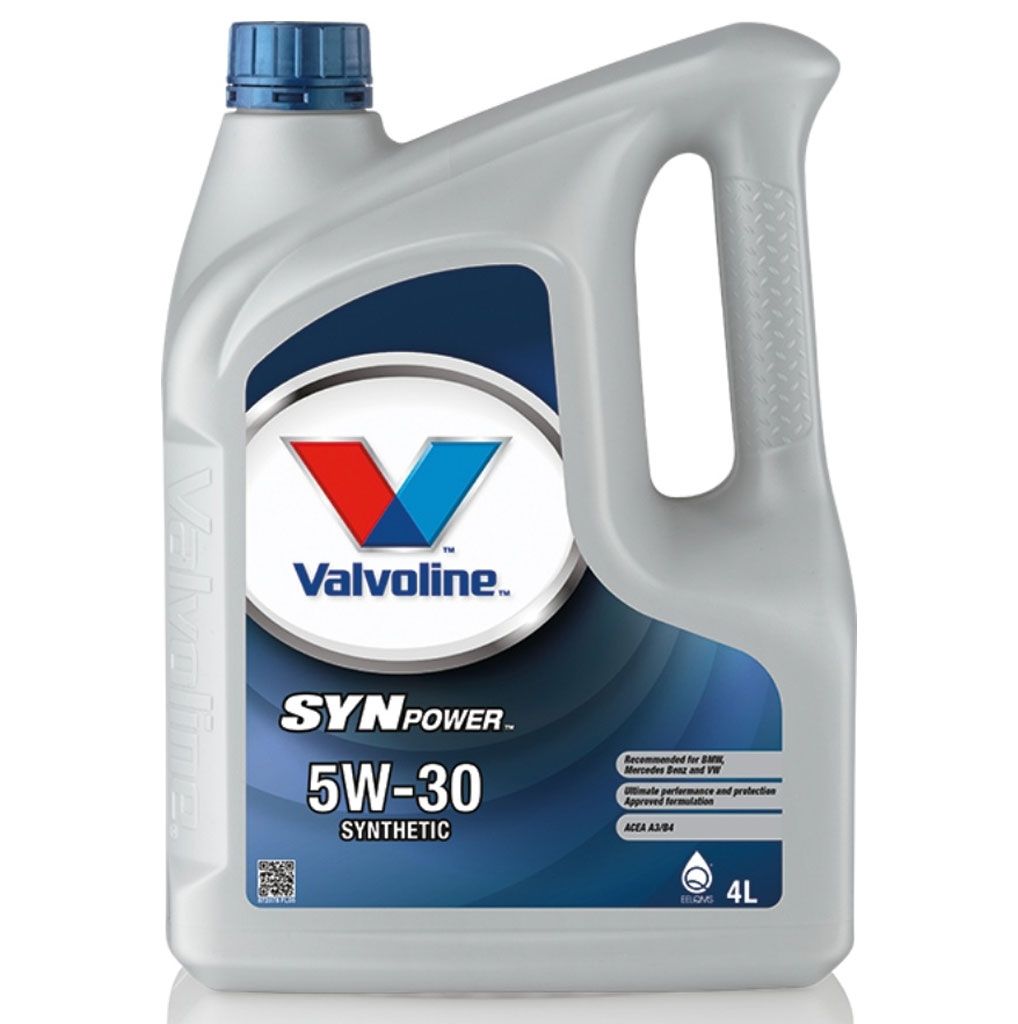 Valvoline SYNPOWER 5W-30 A3/B4 Synthetic Engine Oil 4L - 872378