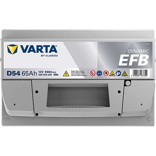 Varta D54 Start-Stop Plus 12V 65Ah Auto Accu 278x175x175 mm 565500065 - Marine Systems A.M.S. B.V