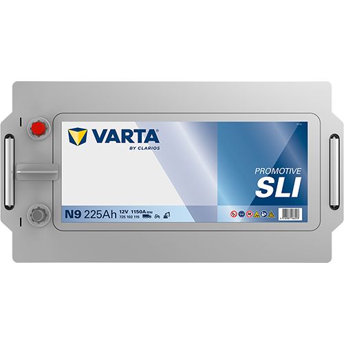 625SHD (N9) VARTA PROMOTIVE SUPER HEAVY DUTY BATTERY 12V 225Ah 725103115