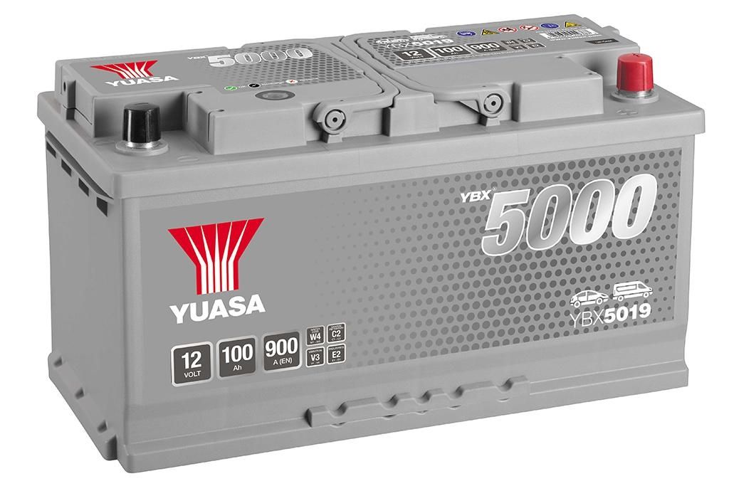 YBX3019 YUASA BATT SEALED MF 12V 95AH 850CCA (019) - BBL Batteries