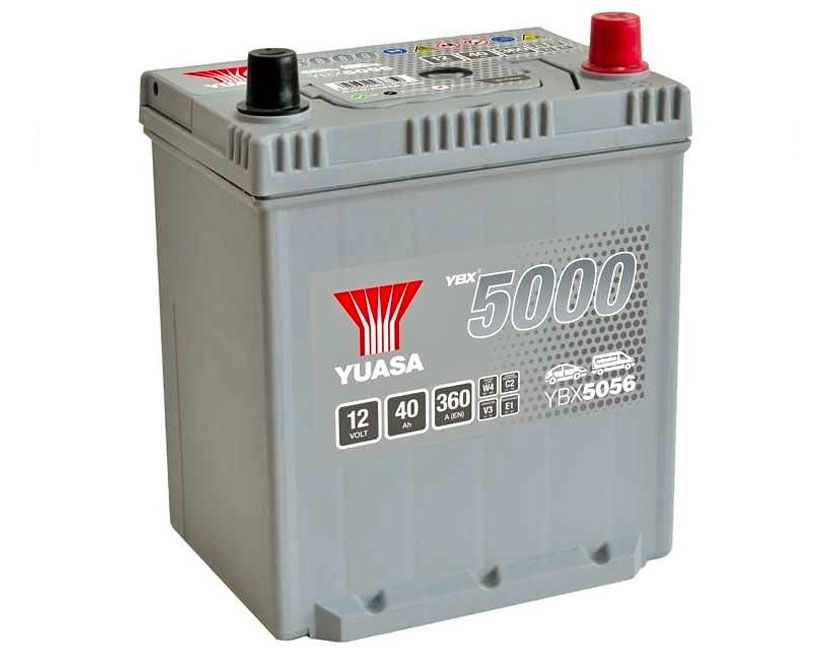 YUASA Batterie Yuasa Silver YBX5096 12v 80ah 740A Hautes performances pas  cher 