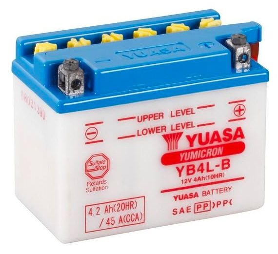 Batterie HONDA nh50 Lead af1 Bj 1988 Yuasa yb4l-b 