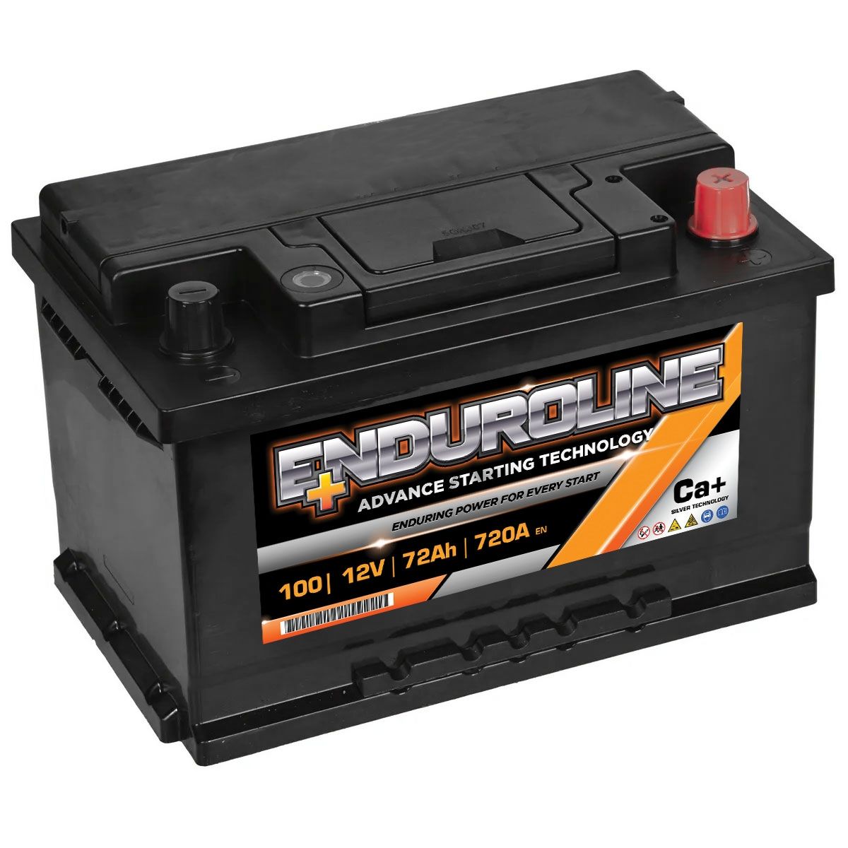 100 Enduroline Car Battery 72Ah - Enduroline Car Batteries