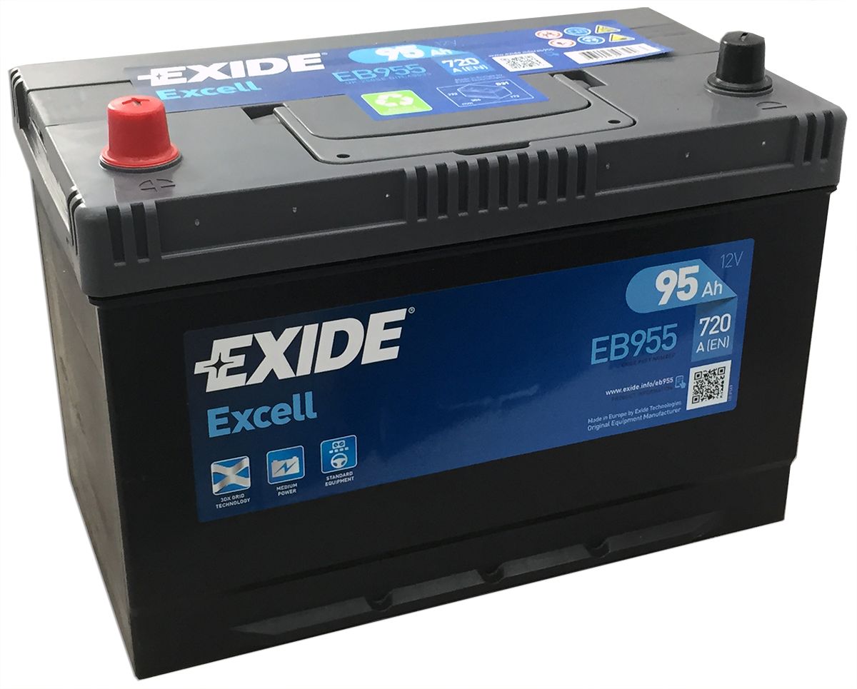 Eb955 Exide Excell Car Battery 250se Exide Car Batteries