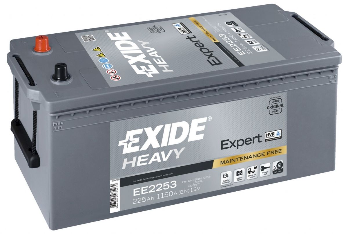 Ee2253 Exide Expert Battery 12v 225ah