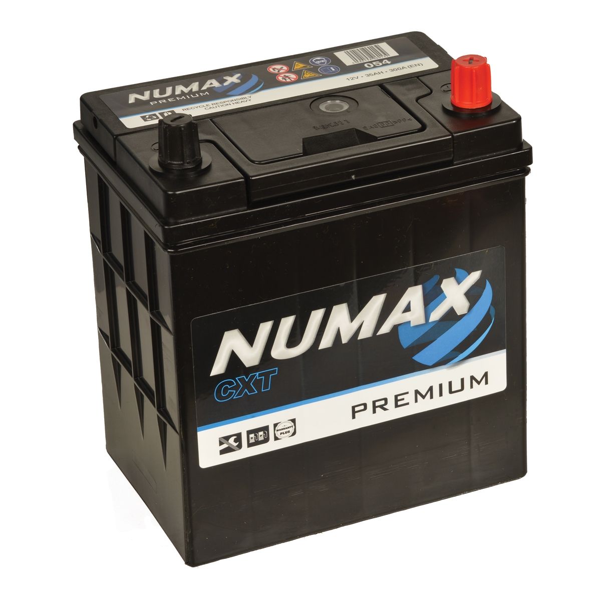 34B19L Numax Car Battery 12V - Car Battery by JIS Ref