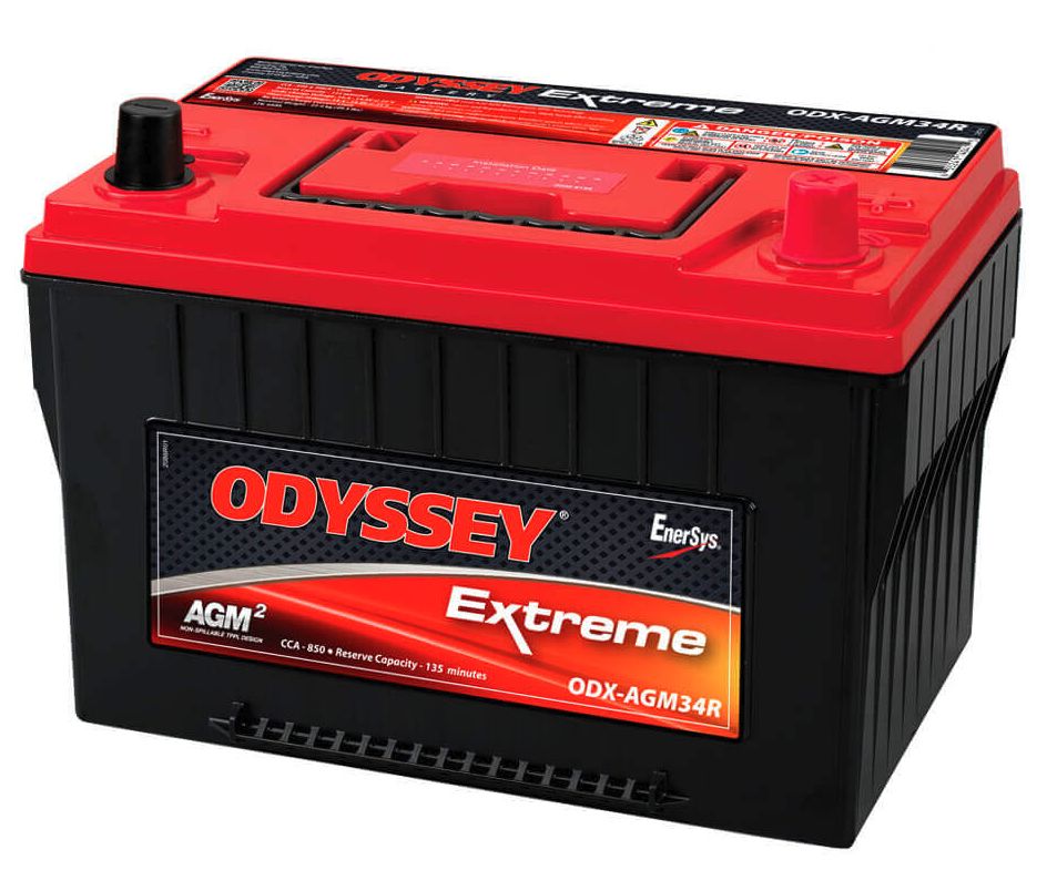 PC1500-34 ODYSSEY Reverse Terminal Battery 12V 1500 PHCA (ODX-AGM34R)