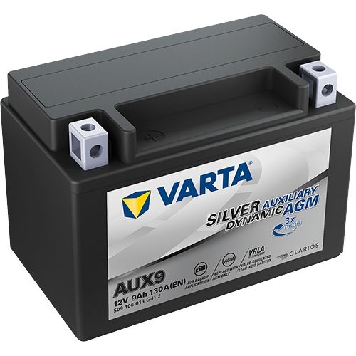 AUX9 Varta Silver Dynamic Auxiliary AGM Car Battery 9Ah