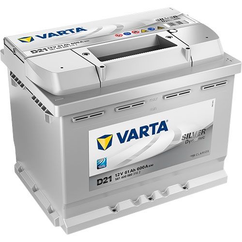 sturen kom precedent D21 Varta Silver Dynamic Car Battery 12V 61Ah (561400060) (075)