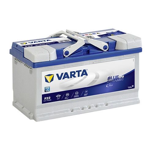F22 Varta Blue Dynamic EFB Start-Stop Car Battery 12V 80Ah (580500073) Type  110