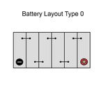 NAPA EFB Car Battery AFB115N