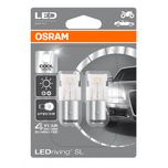 Osram 380r Led 12v P21/5w Red (X2) 1458CW-02B
