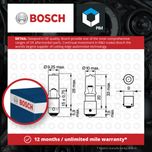 Bosch Pure/Lt 433c H6w 12v 6w Bax9s (X2) 1987301035
