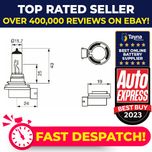 Bosch 12v 55w H11 Ultra White 1987301154