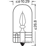 Osram (U10)3w Wedge 2841
