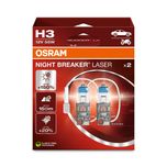Osram Bulb, cornering light / Bulb, front fog light / Bulb, headlight / Bulb, spotlight 64151NL-2HB