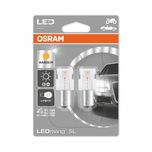 Osram 382a Led 12v P21w Amber (X2) 7458YE-02B