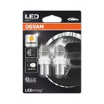 Osram 382a Led Bulb 12v P21w Amber Long Life Twin b 7556YE-02B