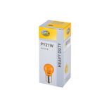 Hella U10 Bulb Py21w Yellow 24 v Front or Rear 8GA006841-241