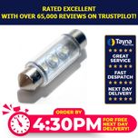 Autolamps 12v Festoon 11x38mm 3-Led Blue (X2) LED239BT