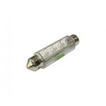 Autolamps 12v 6-Led Sv8.5 11x43mm Green (X2) LED265G