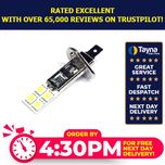 Autolamps 12v P14.5s 8-Led Blue LED448B
