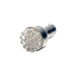 Autolamps 12v Baz15d 19-Led White (X2) LED566WT