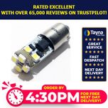 Autolamps 12v Bax9s Canbus 1-Led White (X2) LEDC433CT