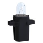 Lucas 12v 1.2w B8.3d Black Bulb (X10) LLB286TVW