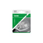 Lucas 12v 5w W2.1x9.5d Capless S/T X 2 Bulbs LLB501PX2