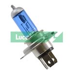 Lucas H4 Rally Blue Bulb X2 LLX484BLX2