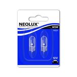 Neolux 12v 5w Tw2.1x9.5d T10 Wedge (X2) N501-02B