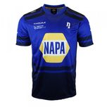 NAPA RACING 2025 K/HILL TEE BLU 2XL NRME2187