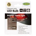 Ring Automotive 12v 245 R10w Filament Led (X2) RW2453FSLED