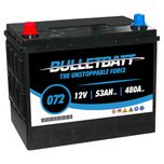 072 BulletBatt Car Battery 12V