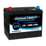 678 BulletBatt Leisure Battery 12V 55Ah