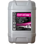 U226D20L EXOPRO 5W-40 PD Fully Synthetic Engine Oil 20L U226