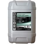 U244D20L EXOPRO 10W-60 HP FS Fully Synthetic Engine Oil 20L U244