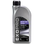 U336S1L EXOPRO 80W-90 LS GL5 Mineral Oil Based Gear Oil 1L U336